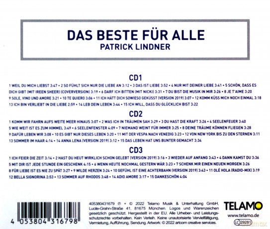 Patrick Lindner: Das Beste Für Alle [3CD]