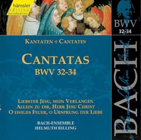 Edition Bachakademie Vol. 11 (Geistliche Kantaten BWV 32-34) [CD]