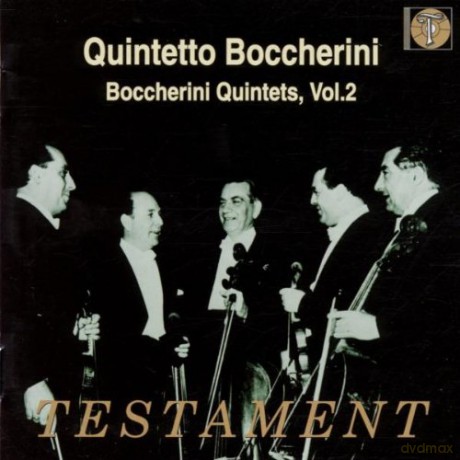 Quintetto Boccherini: Quintette Vol. 2 [CD]