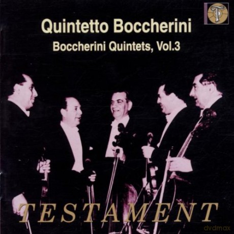 Quintetto Boccherini: Quintette Vol. 3 [CD]