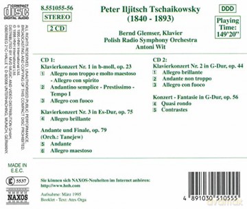Glemser: Klavierkonzerte [2CD]