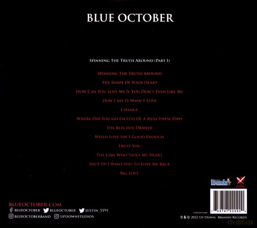 Blue October: Spinning the Truth Around [CD]