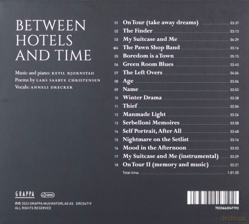 Ketil Bjornstad: Between Hotels and Time [CD]