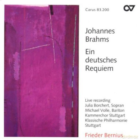 Bernius: Ein Deutsches Requiem Op. 45 [CD]