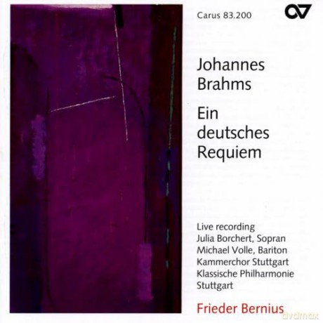Bernius: Ein Deutsches Requiem Op. 45 [CD]