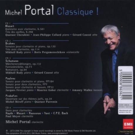 Michel Portal: Classique [4CD]