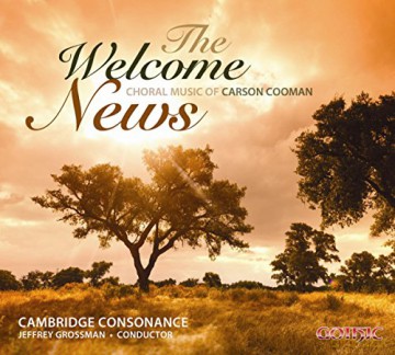 Cambridge Consonance: The Welcome News [CD]