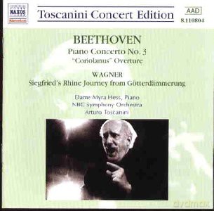 Diverse: Toscanini Concert Edition: Beethoven (Piano Concert No. 3)/ Wagner (Aufnahme Rockefeller Centre New York 24.12.1946) [CD]