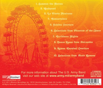 U.S. Army Band-Carnival:Pershings Own [CD]