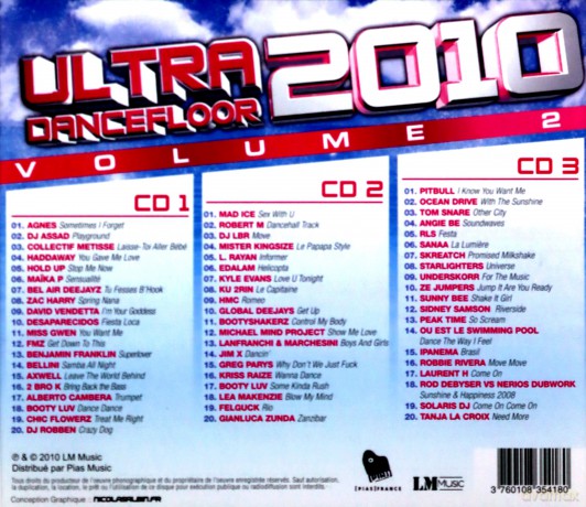 Ultra Dancefloor 2010 /Vol.2 [3CD]