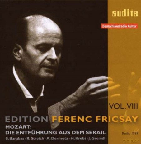 Ferenc Fricsay: Ed.F.Fricsay Vol.8-die Entführung aus dem Serail [2CD]