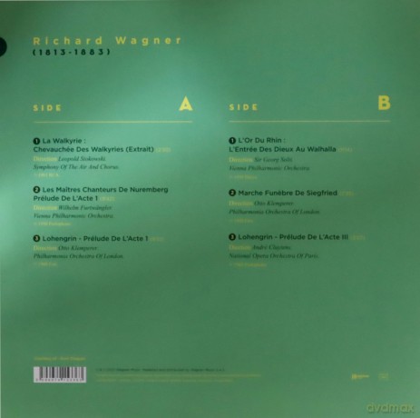 Wagner: Masterpieces Of Wagner [Winyl]