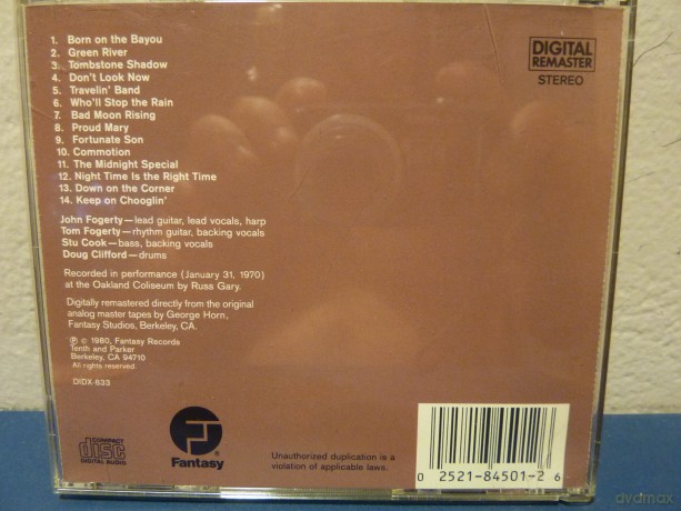 Creedence Clearwater Revival: The Concert [CD]