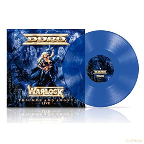 Doro: Warlock - Triumph And Agony Live (Blue) [Winyl]