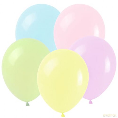 Balon Dekoracyjny Party Time Pastel Pbh Op. 8 szt. K6242