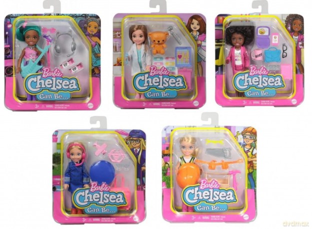 Barbie Chelsea Kariera Lalka Ast Gtn8612