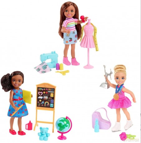 Barbie Chelsea Kariera Lalka Ast Gtn8612