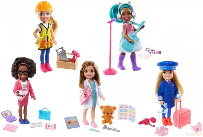 Barbie Chelsea Kariera Lalka Ast Gtn8612