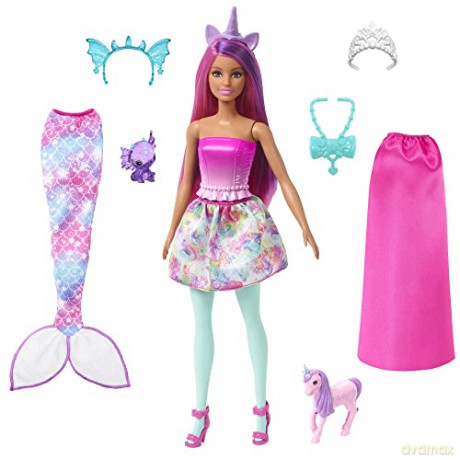 Barbie Dream Bajkowa Przebieranka Barbie Hlc285