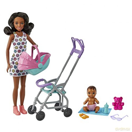 Barbie Skipper Klub Opiekunek 2 Lalki Hhb683