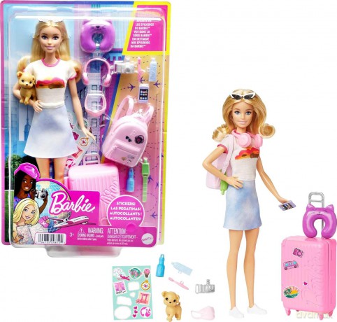 Barbie w Podrozy Barbie Malibu Hjy186