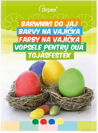 Barwnik do Jajek 4 Kolory Sw1922