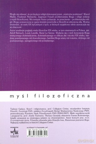 Filozofia Boga W XX Wieku. Od Lavelle`a do Tischnera [KSIĄŻKA]