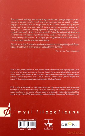 Historia Filozofii Polskiej - Jan Woleński, Jan Skoczyński [KSIĄŻKA]