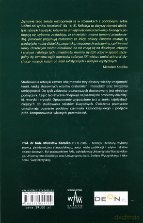 Podręcznik Retoryki Homiletycznej - Mirosław Korolko [KSIĄŻKA]
