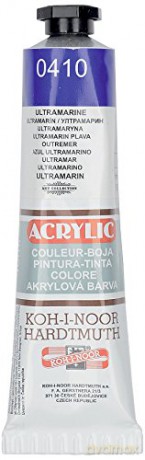 Farby Akrylowe w Tubie 40 ml Ultramaryna Koh-I-Noor 162717
