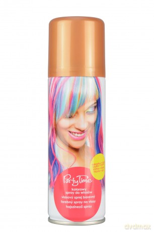 Farby Dekoracyjne do Włosów 125 Ml Złota w Areozolu Ka0256zlo