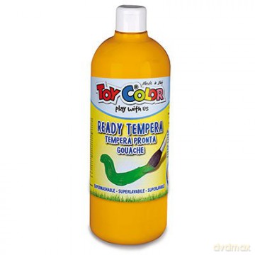 Farby Tempery w Butelce 1000 Ml Ciemny Żółty Hobart 554/80