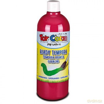 Farby Tempery w Butelce 1000 Ml Czerowne Hobart 554/10