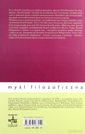 Wprowadzenie Do Filozofii Języka - Peter Prechtl [KSIĄŻKA]