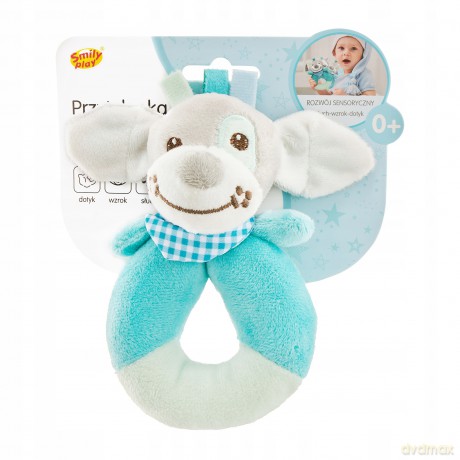 Grzechotka do Rączki Piesek 15x16 Sml B/C Anek Sp84079