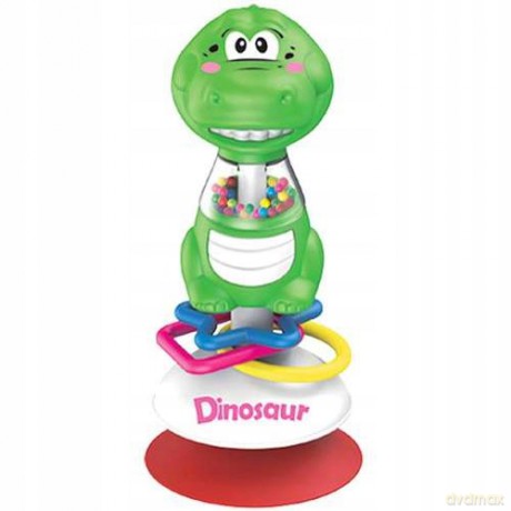 Grzechotka z Przyssawką Dino 12x22 Sml B/C Fol Anek Sp84129 An
