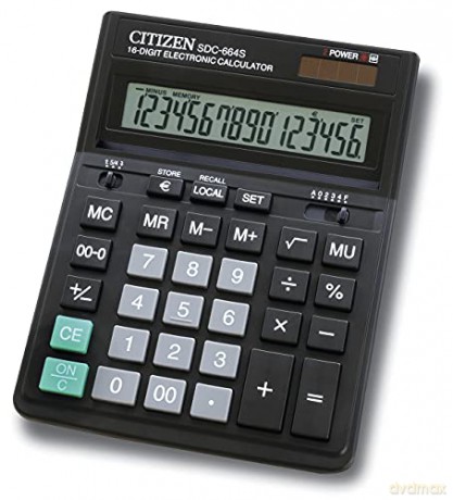 Kalkulator Biurowy Citizen Sdc-664s [BIURO]