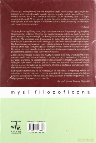 Zarys Etyki Szczegółowej - Tom I. Etyka osobowa [KSIĄŻKA]