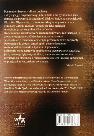 Filozofia I Wiara - Vittorio Possenti [KSIĄŻKA]
