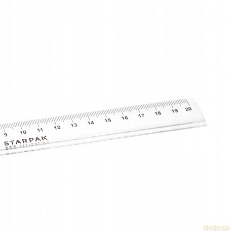 Linijka Plastikowa 15 cm Starpak 447742 20 sztuk