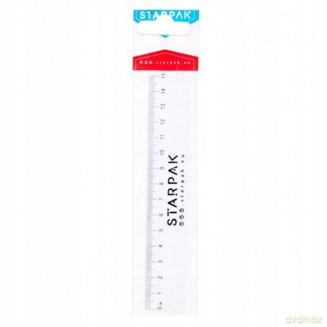 Linijka Plastikowa 15 cm Starpak 438871