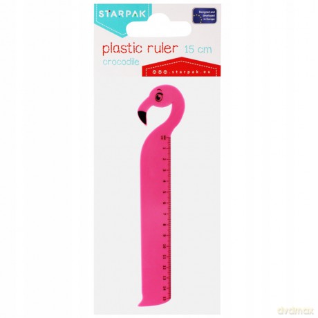 Linijka Plastikowa Flaming 15 cm Pbh Starpak 470962
