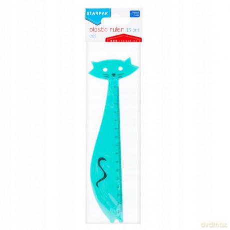 Linijka Plastikowa Kot 15 cm Starpak 447744