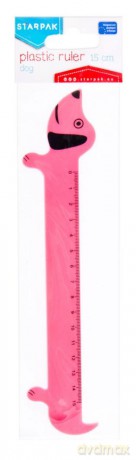 Linijka Plastikowa Pies 15 cm Starpak 447745