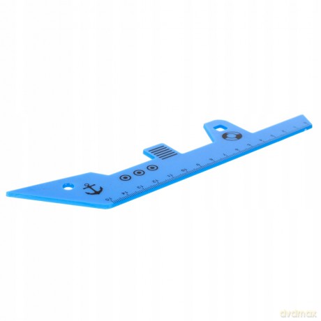 Linijka Plastikowa Statek 15 cm Starpak 491025