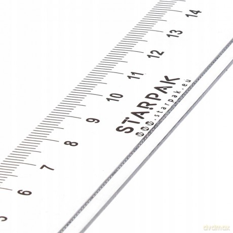 Linijki 20 cm Starpak 283238 20 sztuk