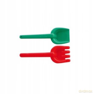 Łopatka Grabki do Piasku Plastikowe 21 cm Nina 00142