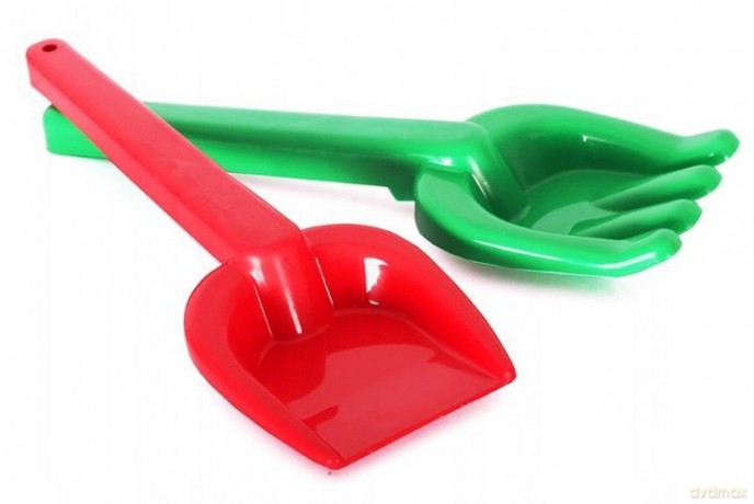 Łopatka Grabki do Piasku Plastikowe 21 cm Nina 00142