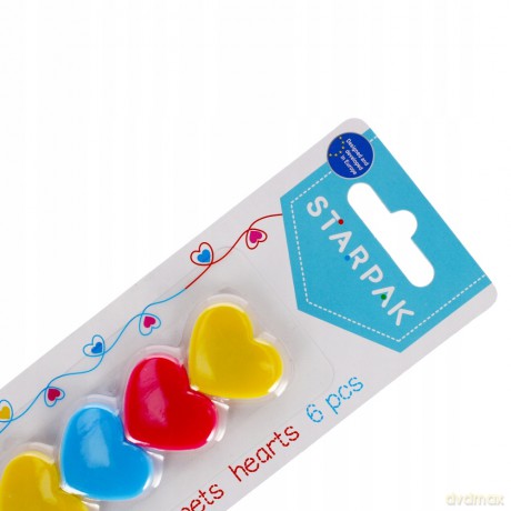 Magnes Serce 3 cm Starpak 481540 [BIURO]