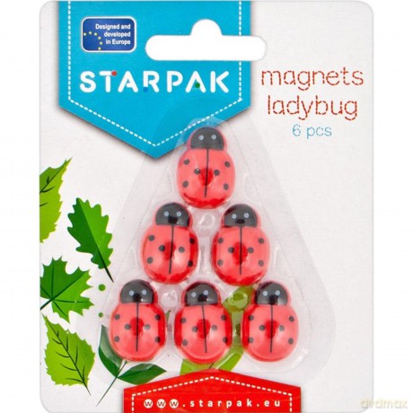 Magnesy Kształtne Biedronka Starpak 438886 [BIURO]